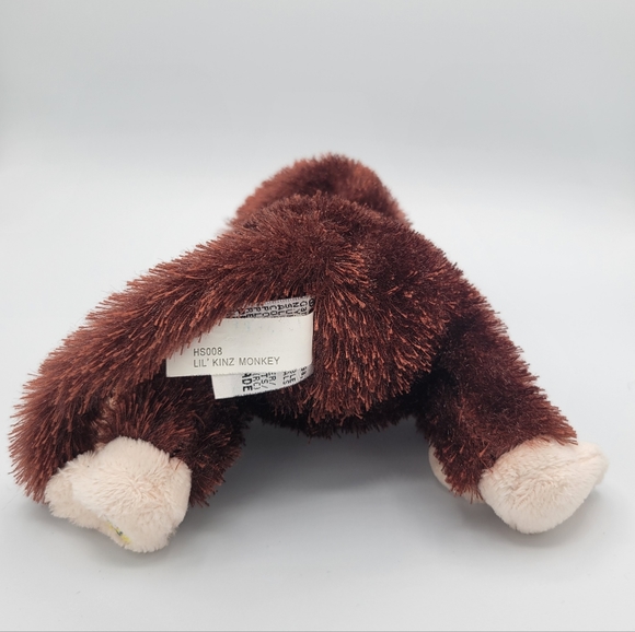 Webkinz Lil Kinz Monkey EUC NWOT No Code Plush Only Retired - Picture 3 of 3